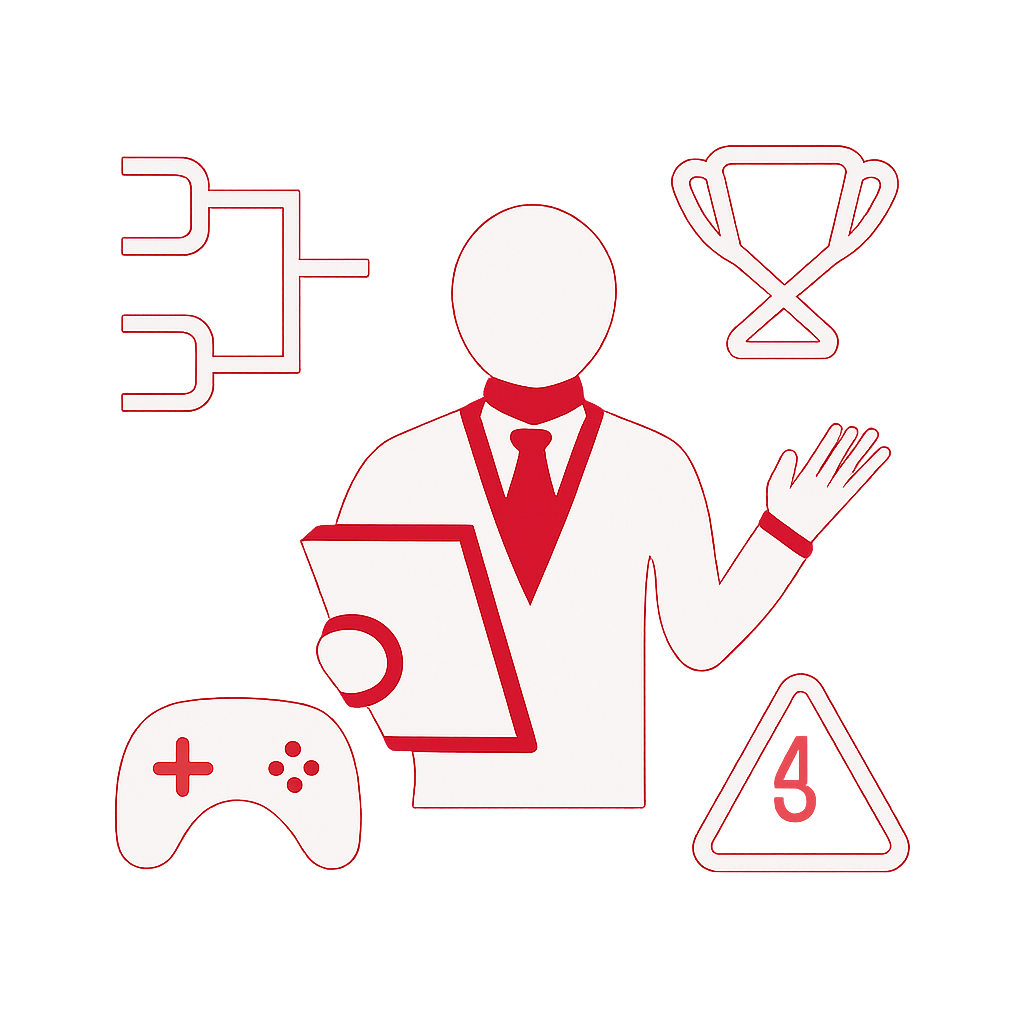 Diagram illustrating key safety measures for 3F Game.