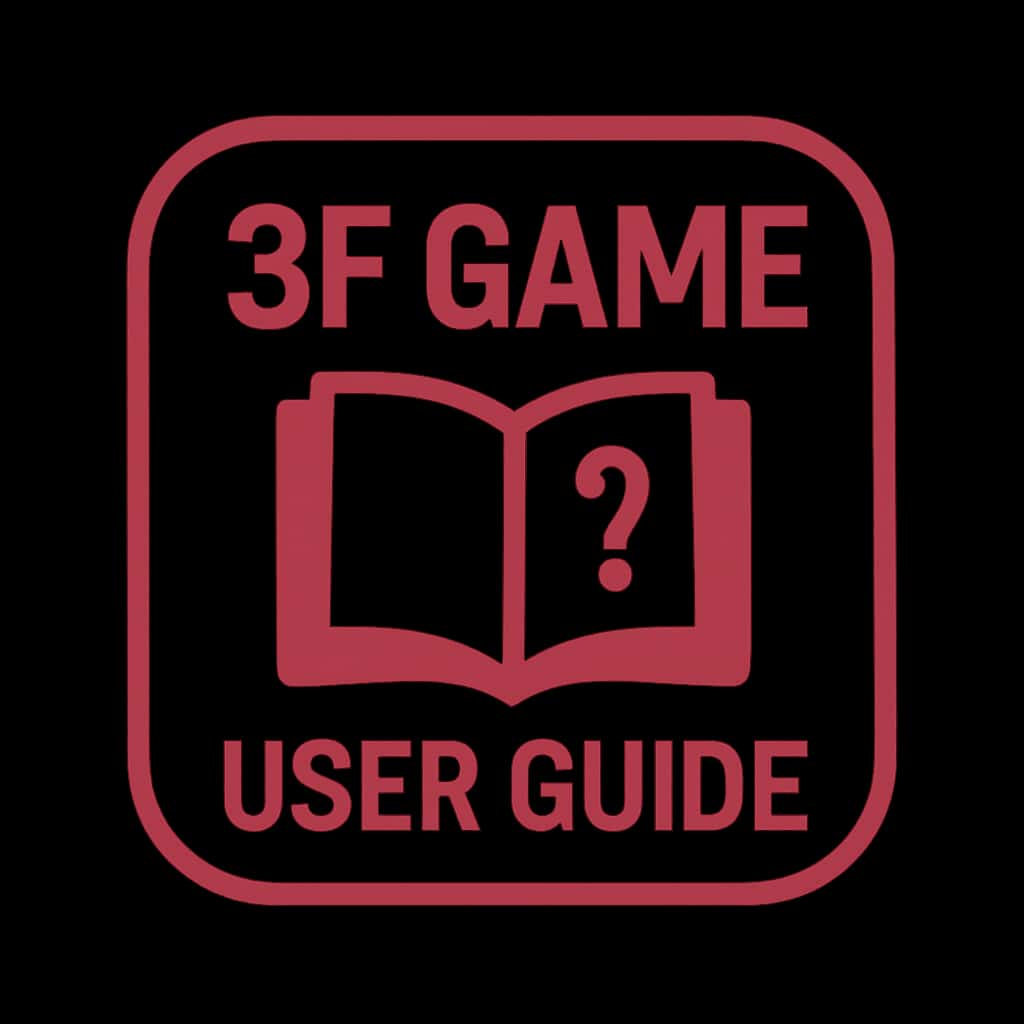 Icon badge representing the 3F Game User Guide.