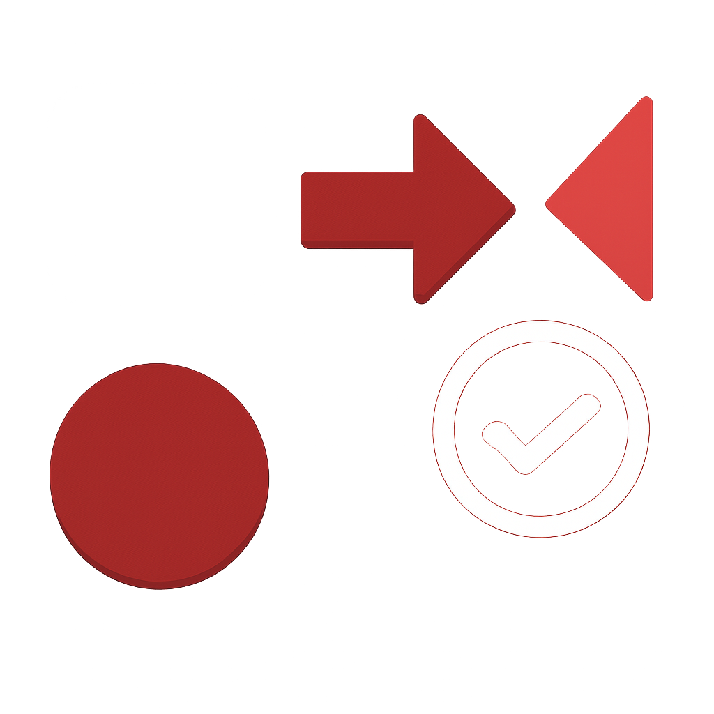 Icon representing account recovery for 3F Game, designed in a minimalistic style.