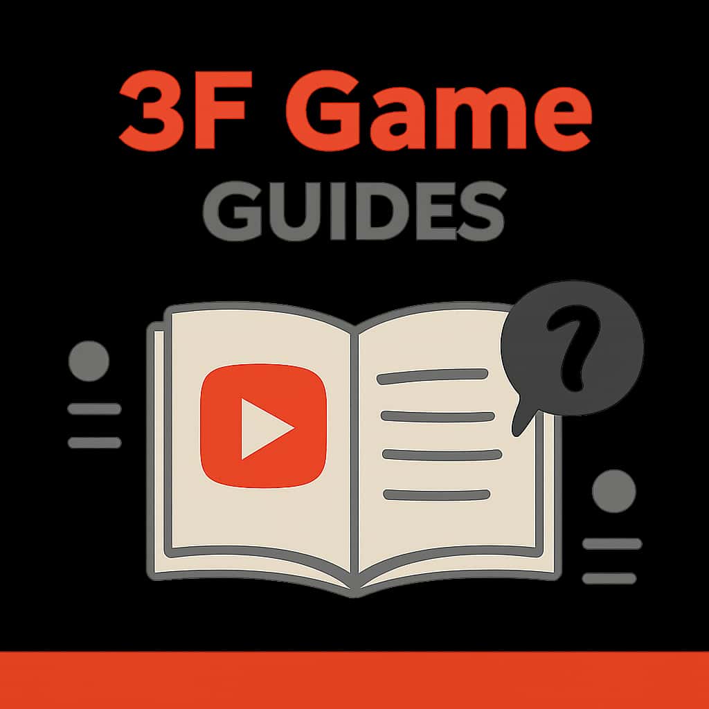 Diagram illustrating the features of 3F Game Guides.