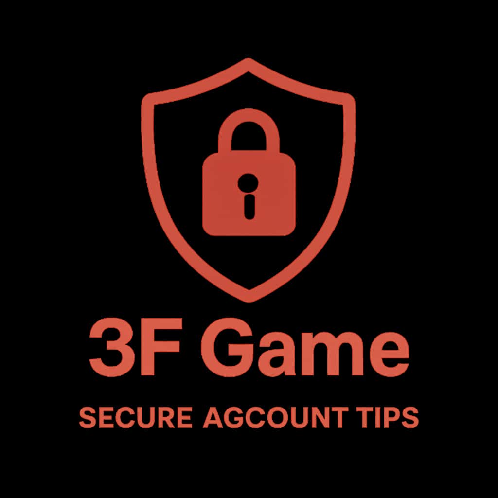 Icon illustrating 3F Game Account security tips.